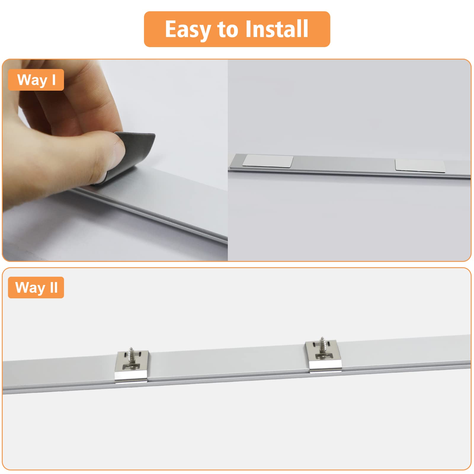 LED Under Cabinet Lights with Remote, Cabinet Strip Lights for Monitor, 30cm USB - Image 5