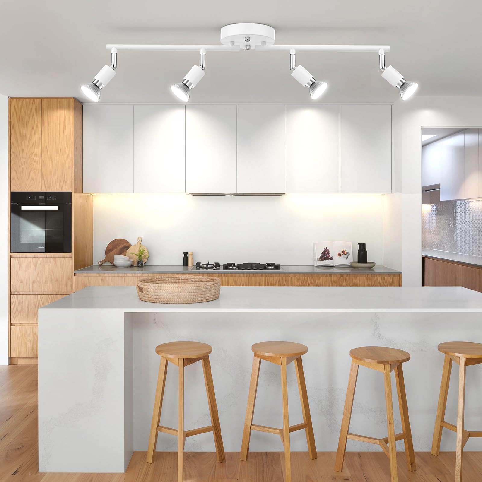 Kitchen Lights, 4-Light Ceiling Lighting Kits, Ceiling Spotlight - Image 6