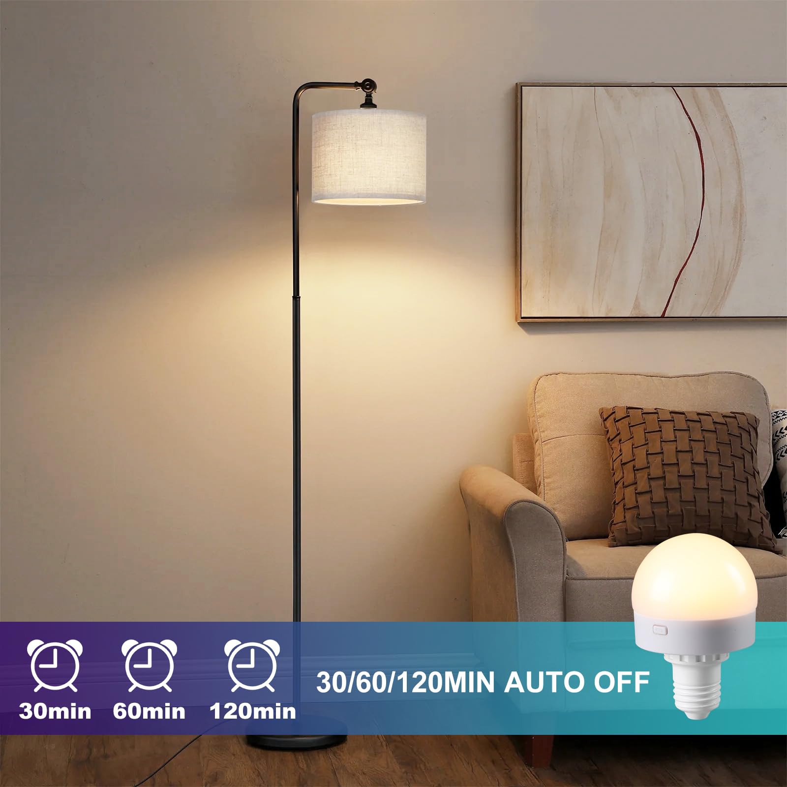 E27 USB Rechargeable LED Bulbs with 15 Colour Changing, Battery Light Bulbs - Image 6